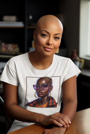 Screenshot 2024-03-03 170512 Bald Beauty T-Shirt