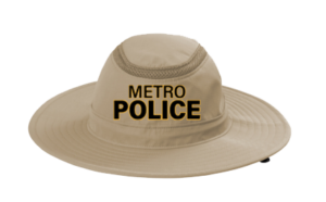 LV Metro Police Ventilated Wide Brim Hat