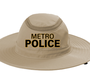 LV Metro Police Ventilated Wide Brim Hat