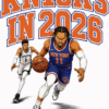 Knicks In 2026 in White New York Knicks in 2026 on White